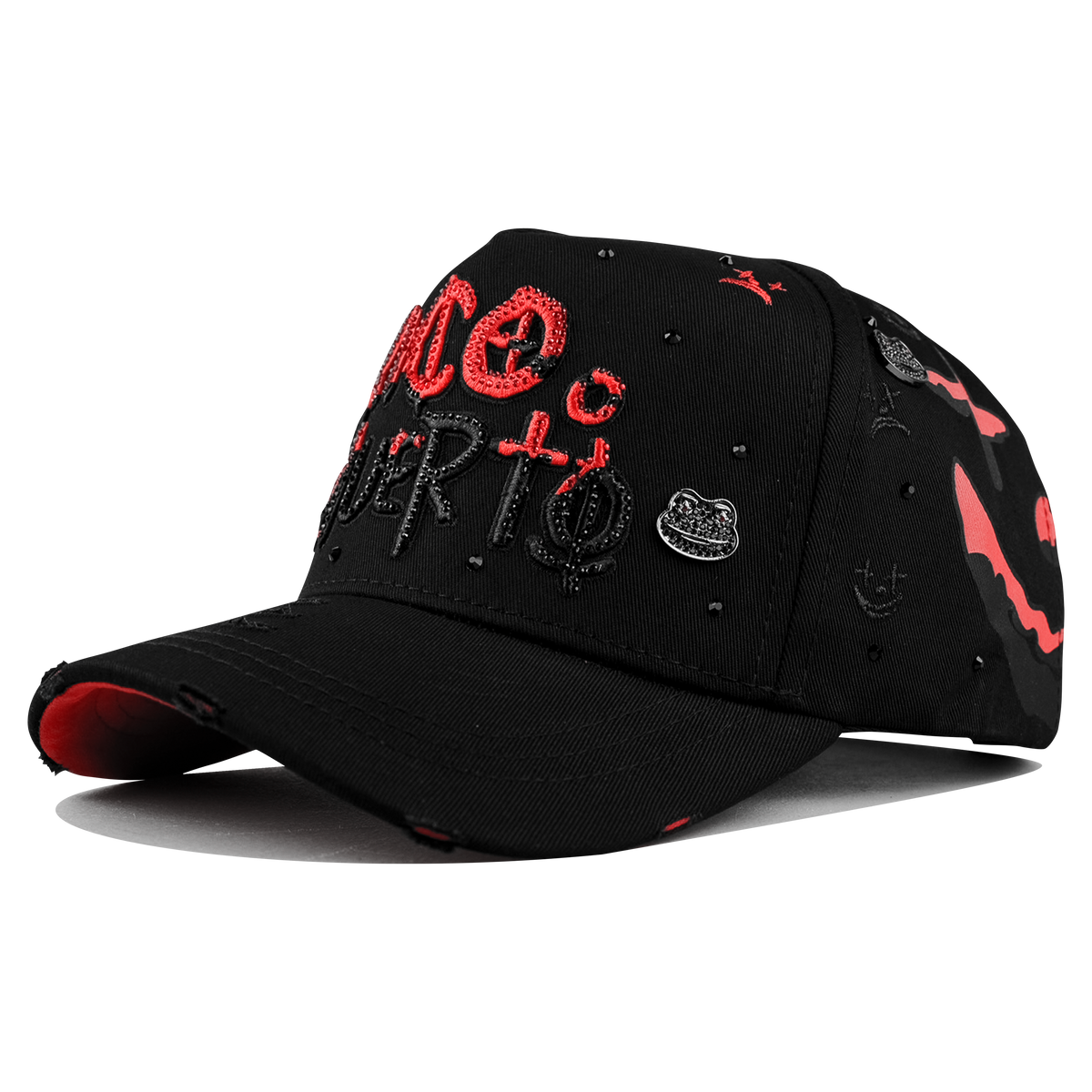 Rico & Muerto BLK Red - MZ HATS