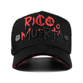 Rico & Muerto BLK Red - MZ HATS