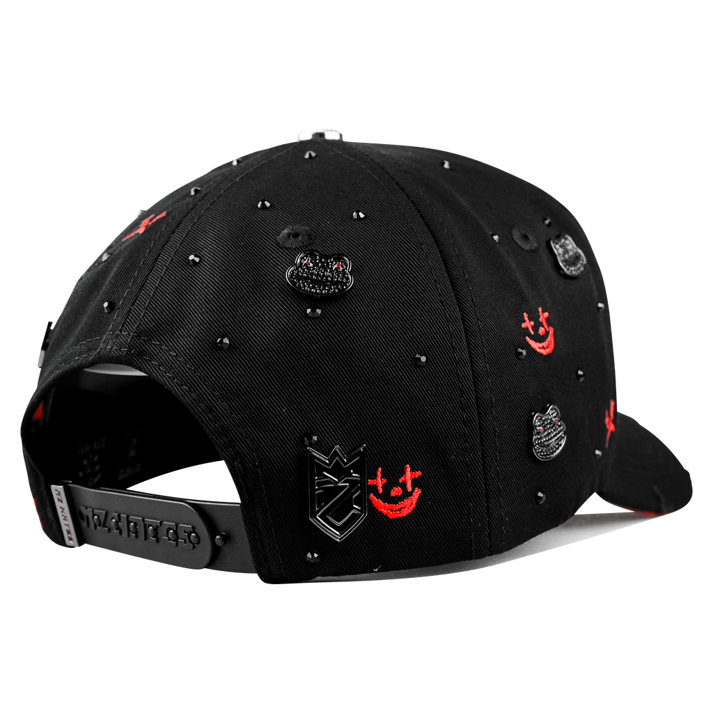 Rico & Muerto BLK Red - MZ HATS