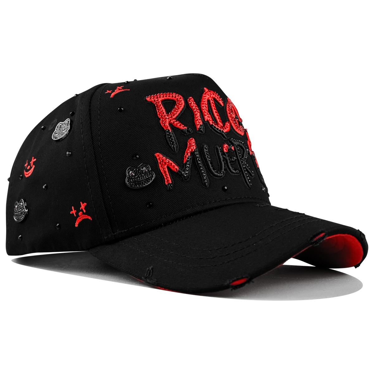 Rico & Muerto BLK Red - MZ HATS